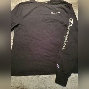 Womens large champion long sleeve shirt